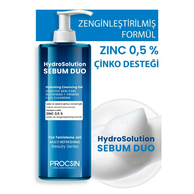 Procsin Hydrosolution Yüz Temizleme Jeli Procsin Hydrosolution Yüz Temizleme Jeli